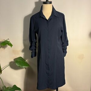 Navy Blue Shirt by Dress Banana Republic Size S